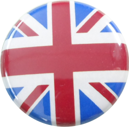 GB Flagge Button Union jack